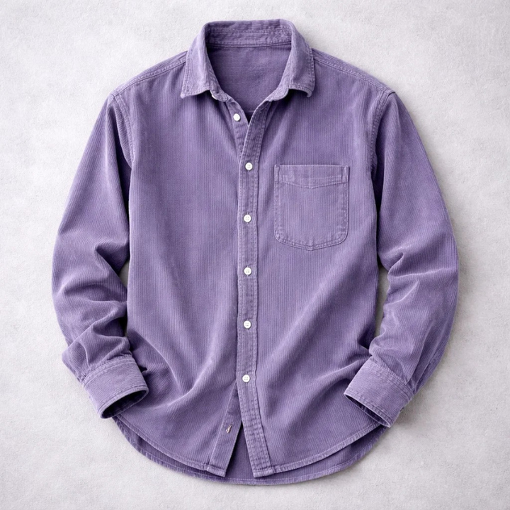 Maxence | Chemise classique en velours côtelé