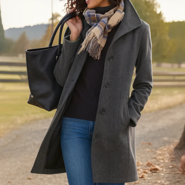 Diane | Manteau droit intemporel