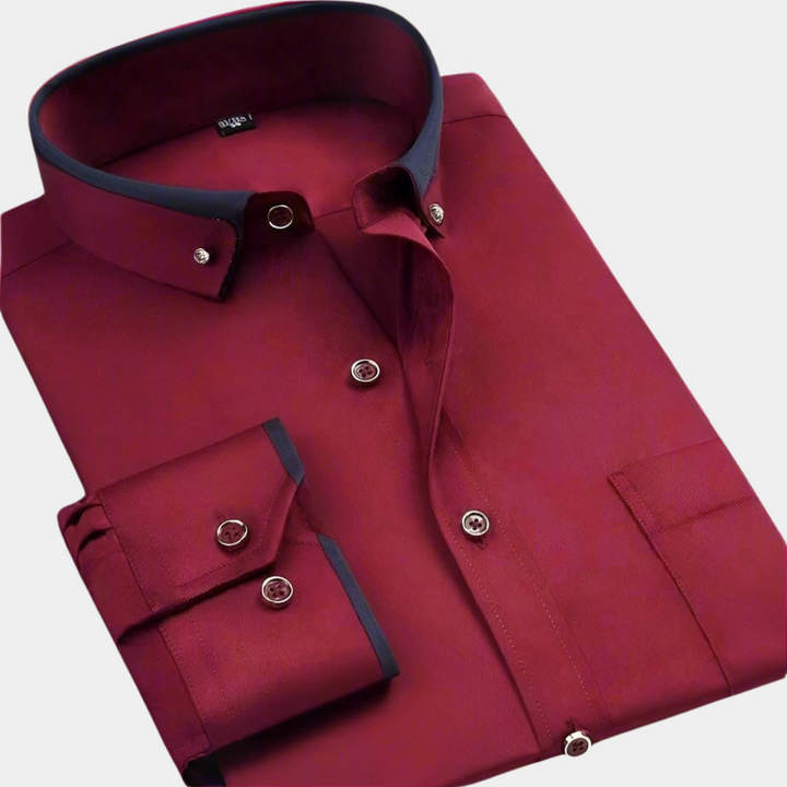 Amaury | Chemise classique pour homme à manches longues