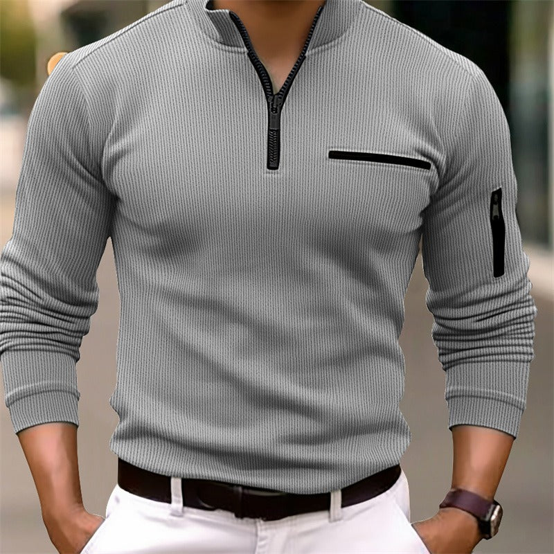 Dominique | Chemise à manches longues avec zip