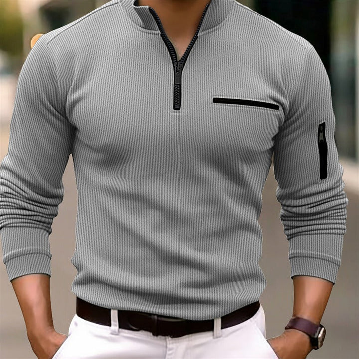 Dominique | Chemise à manches longues avec zip