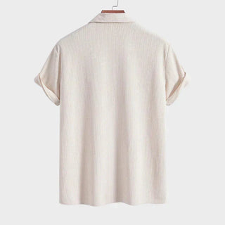 Pierre | Chemise cuba texturée