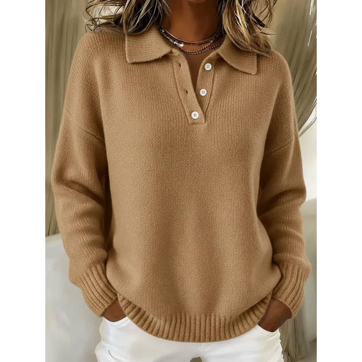 Aurélie | Pull polo doux