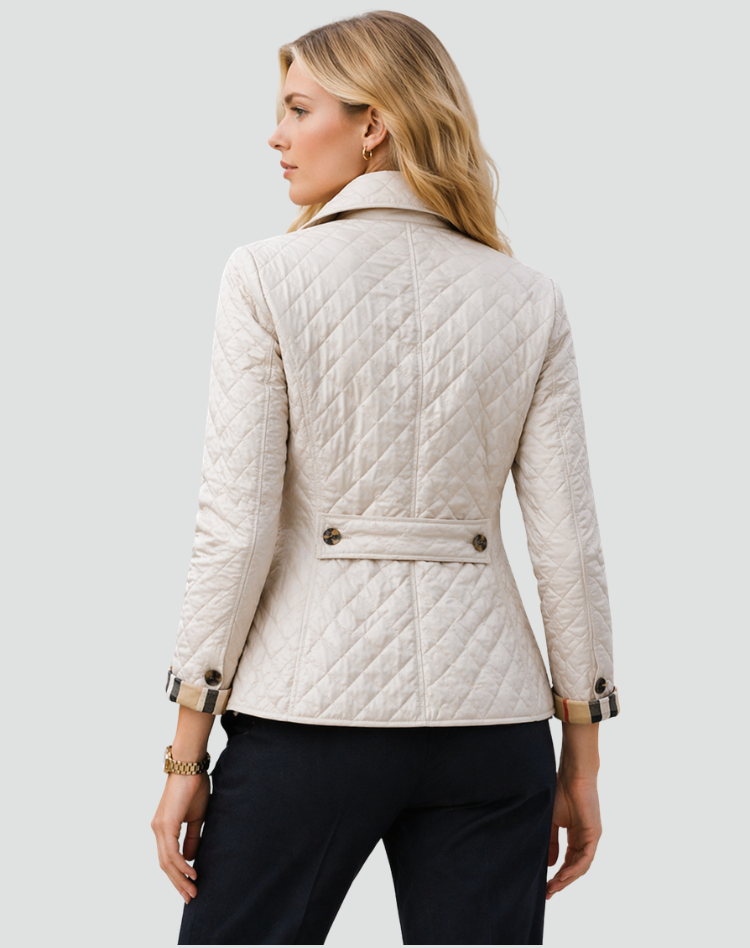 Romane | Veste matelassée boutonnée