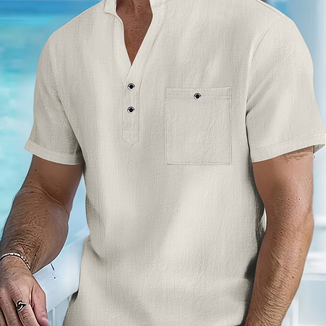 Enzo | Chemise à col qipao