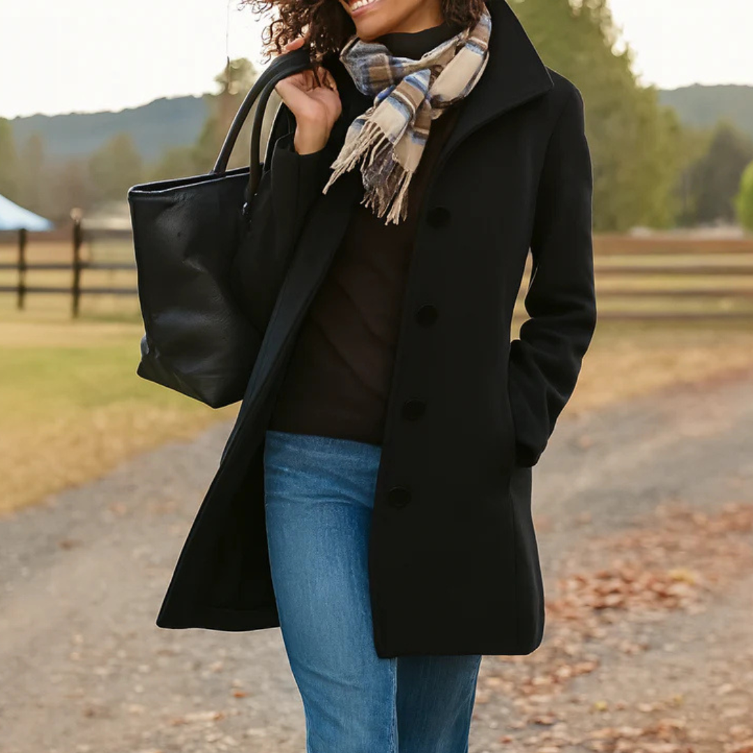 Diane | Manteau droit intemporel