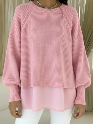 Juliette | Pull effet deux pièces