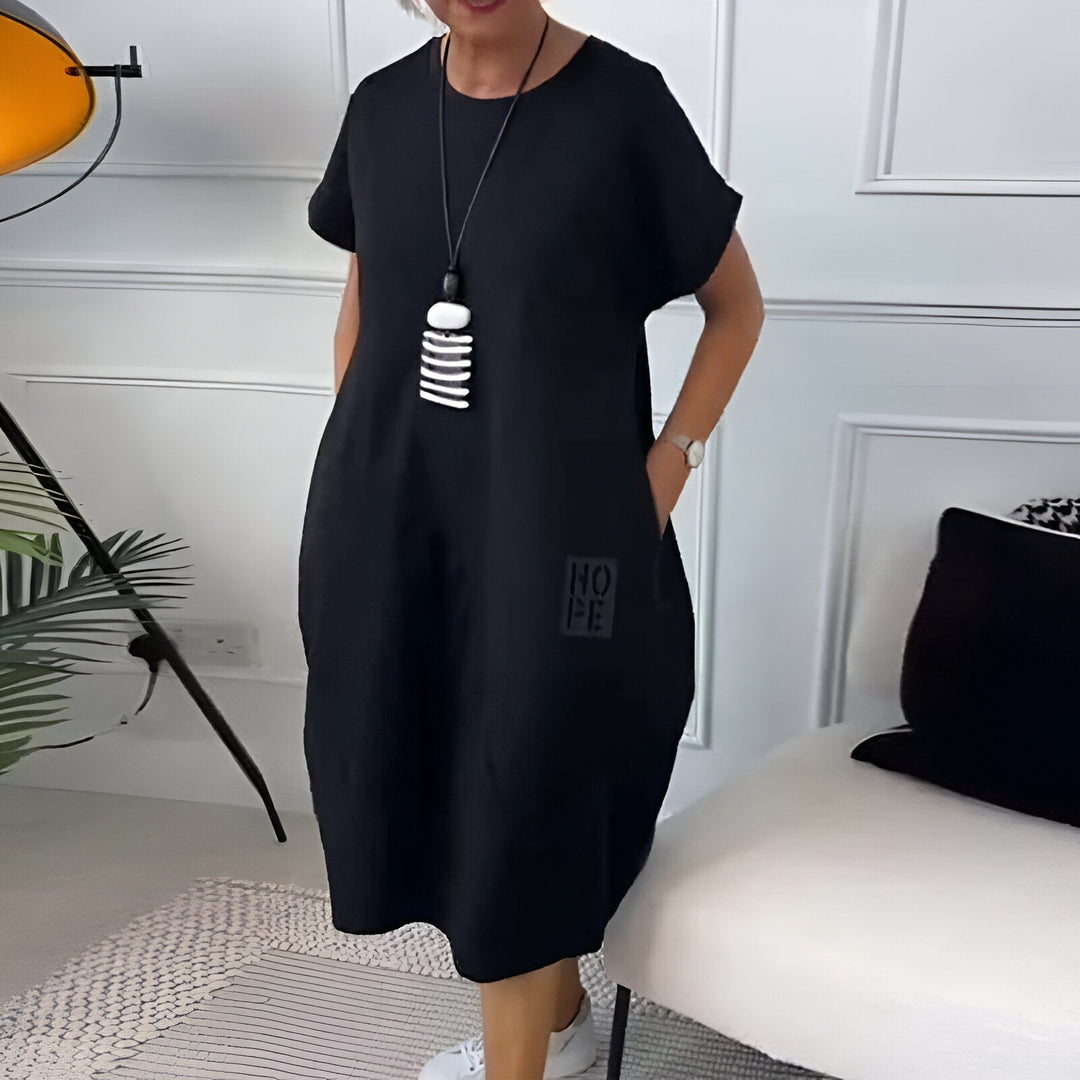 Bénédicte | Robe confortable à capuche