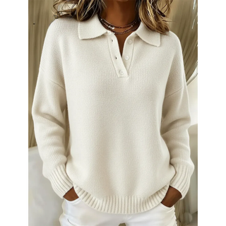 Aurélie | Pull polo doux