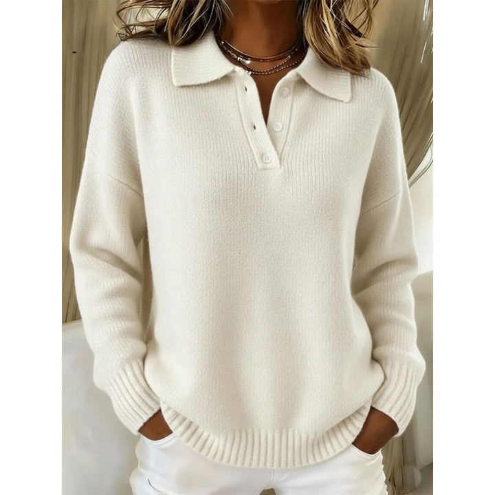 Aurélie | Pull polo doux
