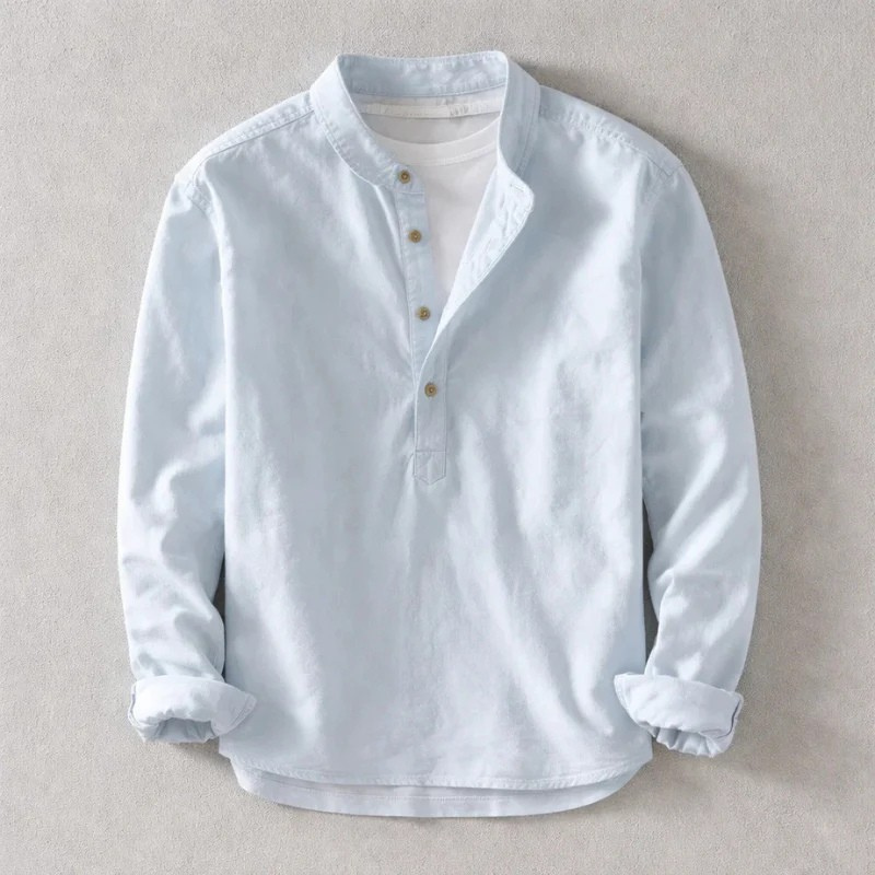 Jean-Édouard | Chemise en lin coton élégante