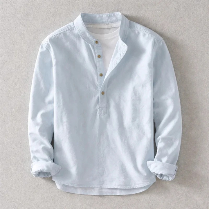 Jean-Édouard | Chemise en lin coton élégante