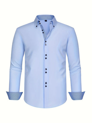 Ambroise | Chemise élégante légère avec détails contrastés
