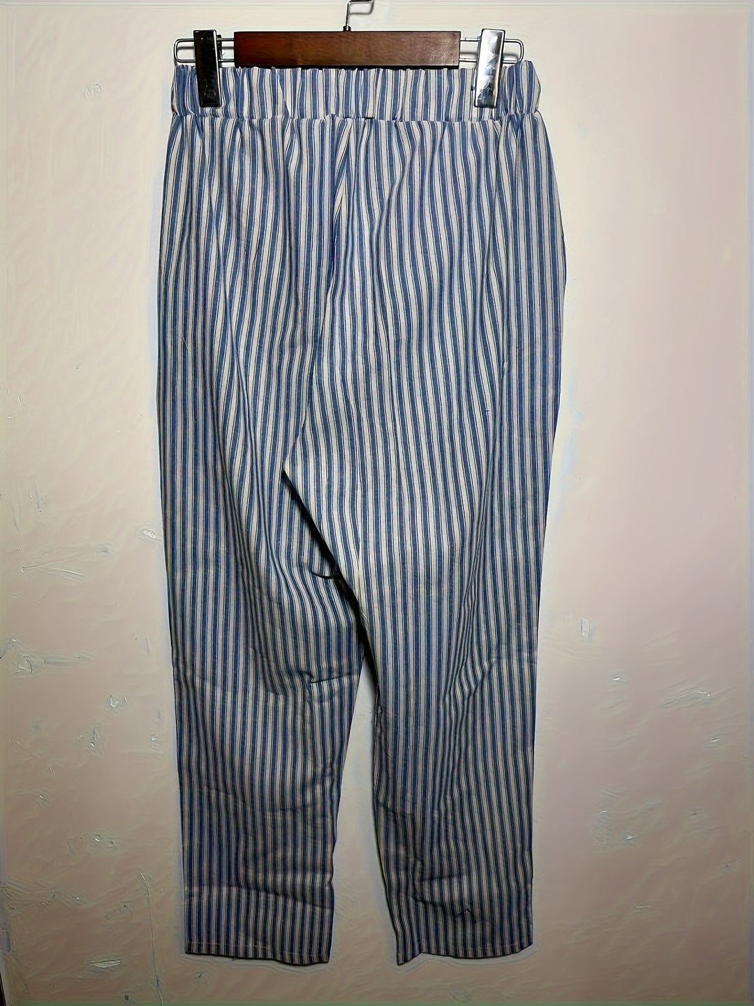 Violaine | Pantalon large à rayures