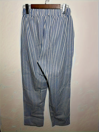 Violaine | Pantalon large à rayures