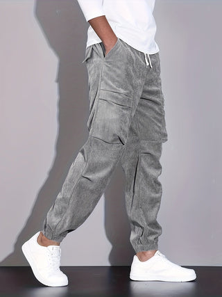Gaspard | Pantalon cargo en velours côtelé