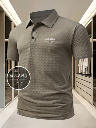 Pierre-Alexandre | Polo en maille géométrique