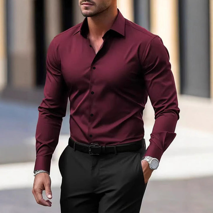 André-Louis | Chemise à col en velours