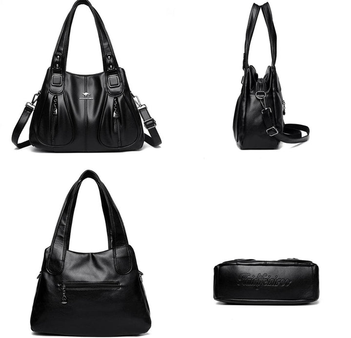 Hélène Rivoli | Sac à main en cuir véritable