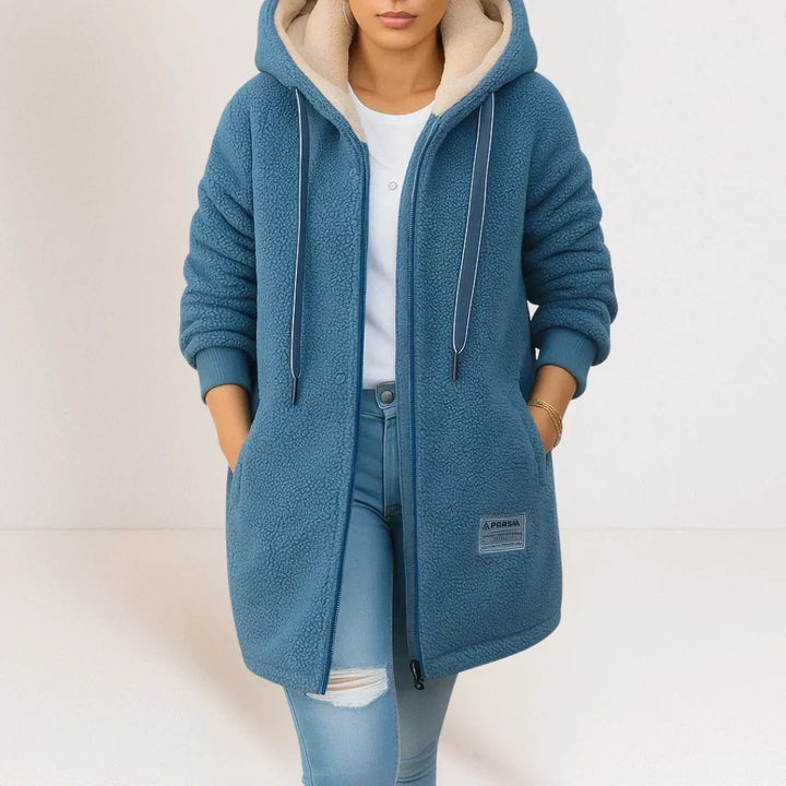 Perrine | Veste polaire à capuche