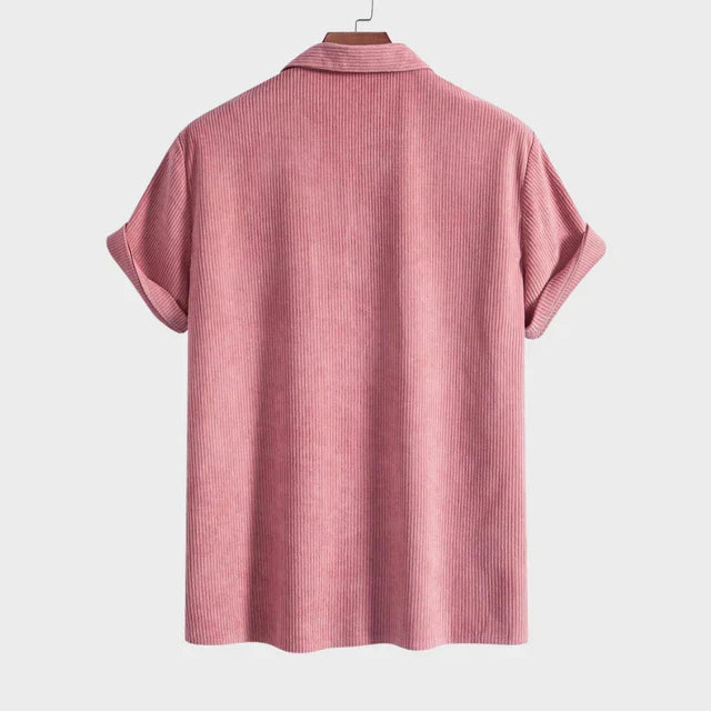 Pierre | Chemise cuba texturée