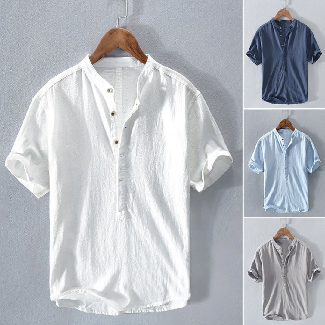 Alphonse | Chemise en lin premium