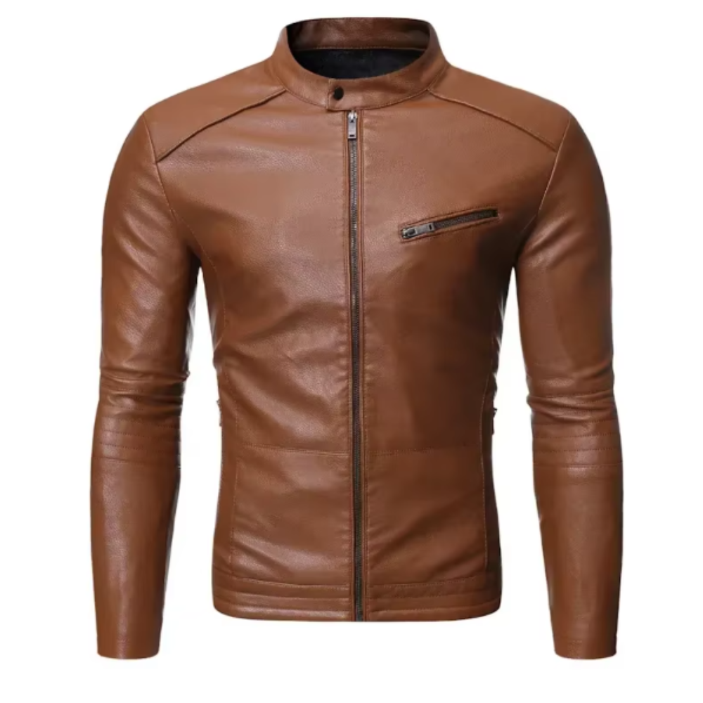Simon | Veste élégante en cuir