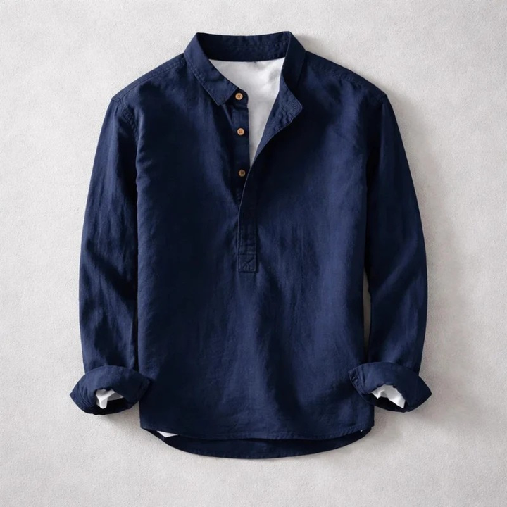 Jean-Édouard | Chemise en lin coton élégante