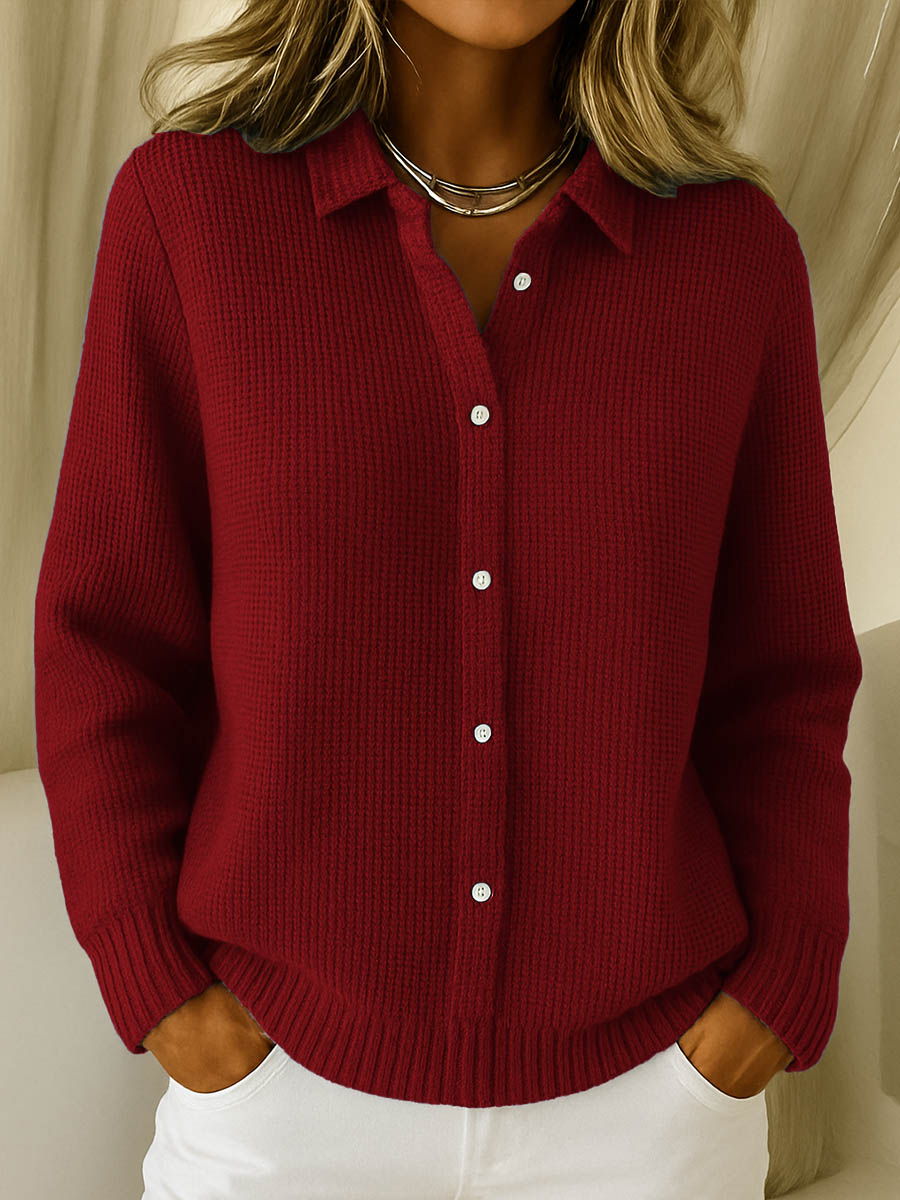Marielle | Cardigan doux à boutons