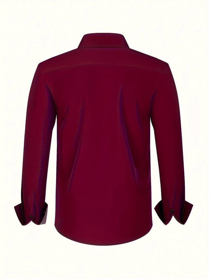 Ambroise | Chemise élégante légère avec détails contrastés