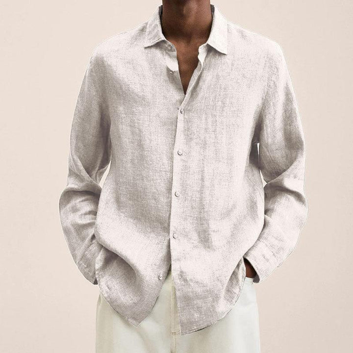 Timothée | Chemise à boutons en lin