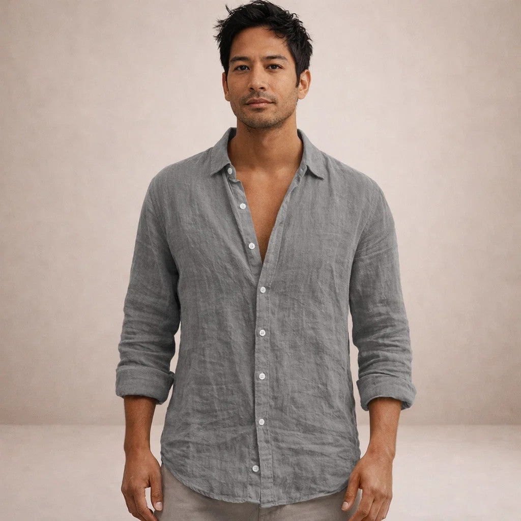 Gérald | Chemise décontractée en lin