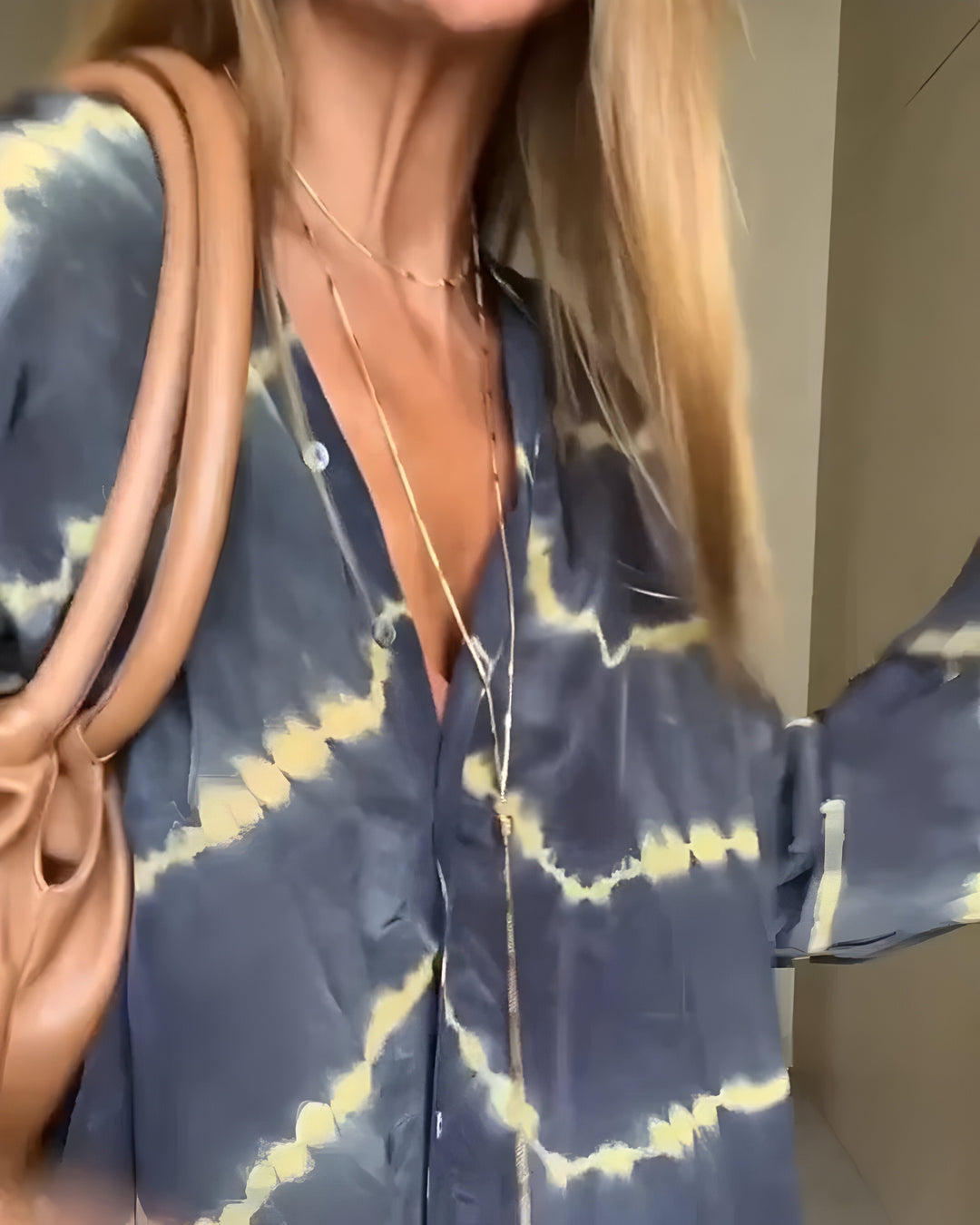 Catherine | Robe longue bohème rayée
