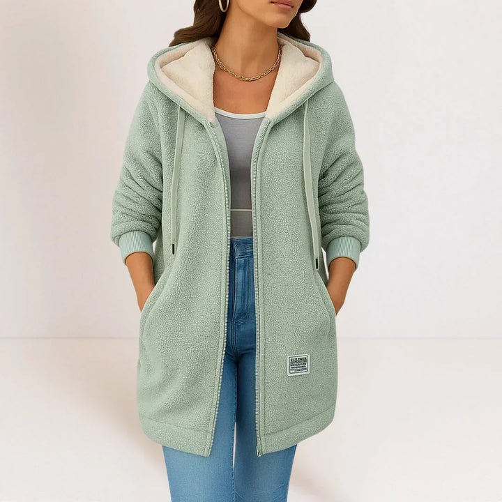 Perrine | Veste polaire à capuche