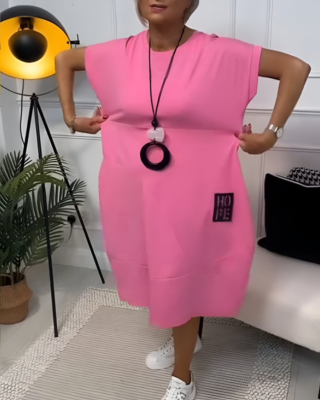 Bénédicte | Robe confortable à capuche