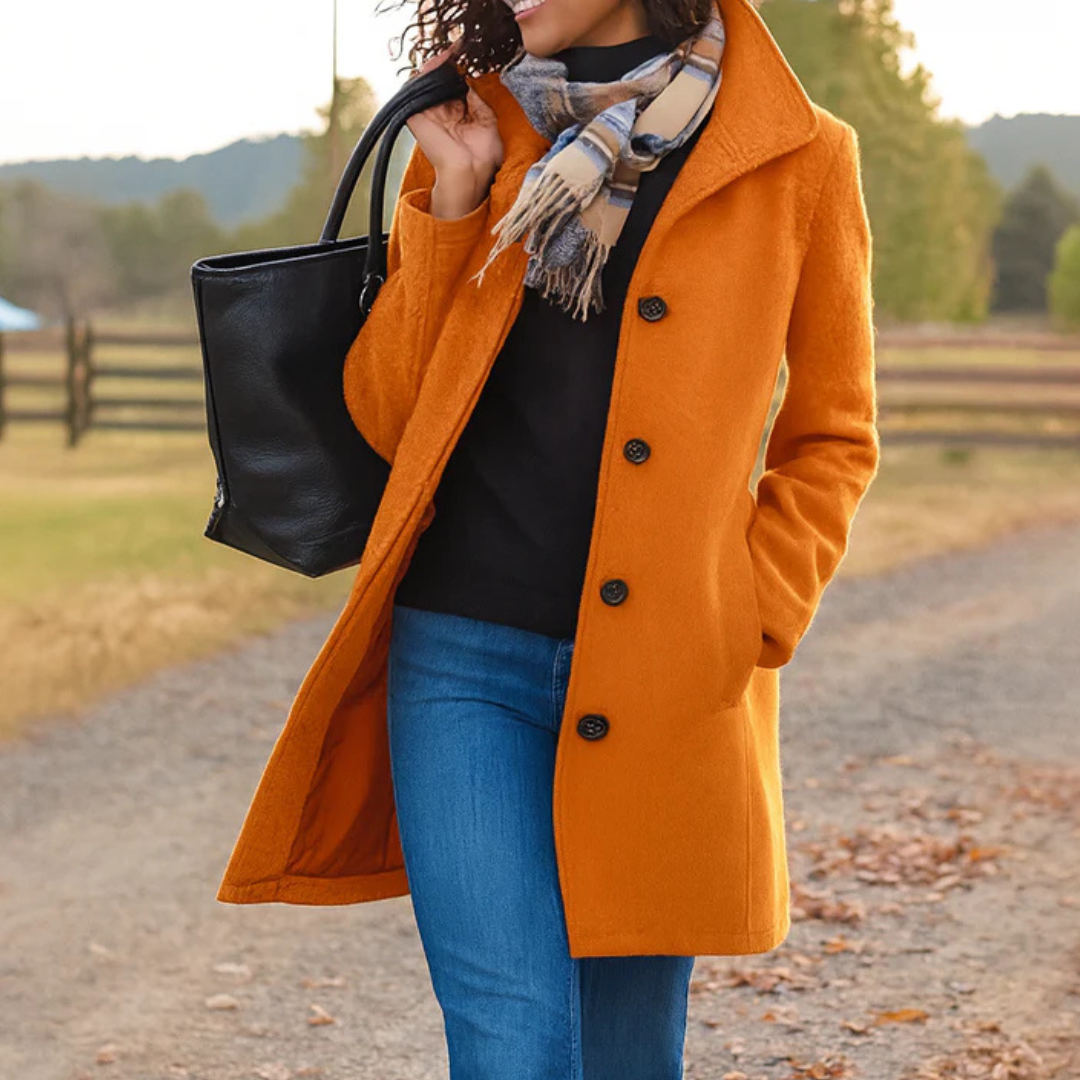 Diane | Manteau droit intemporel