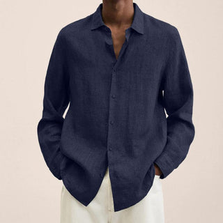 Timothée | Chemise à boutons en lin