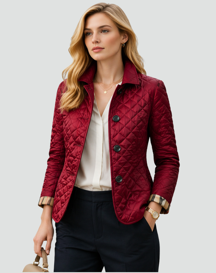 Romane | Veste matelassée boutonnée