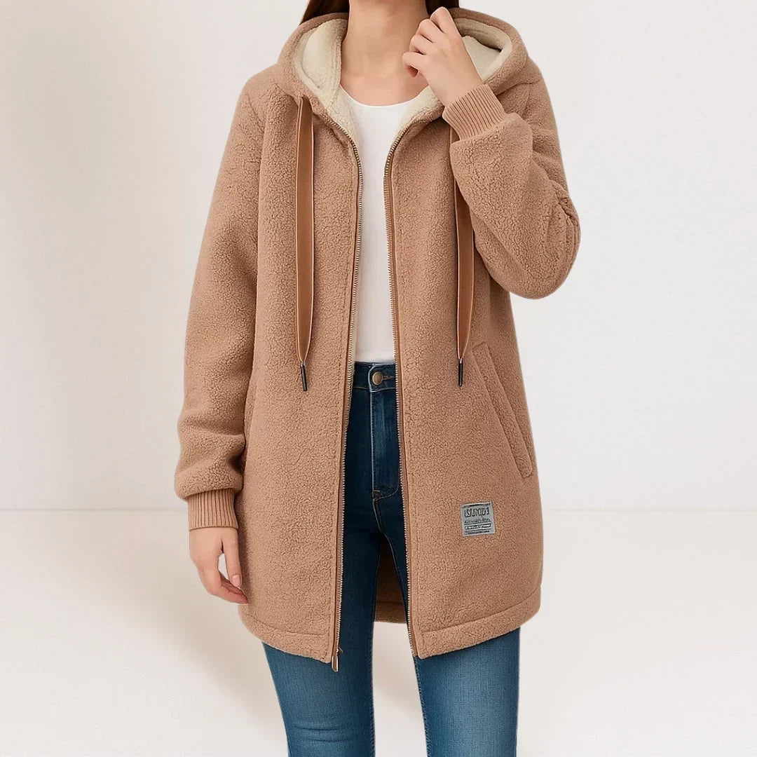 Perrine | Veste polaire à capuche