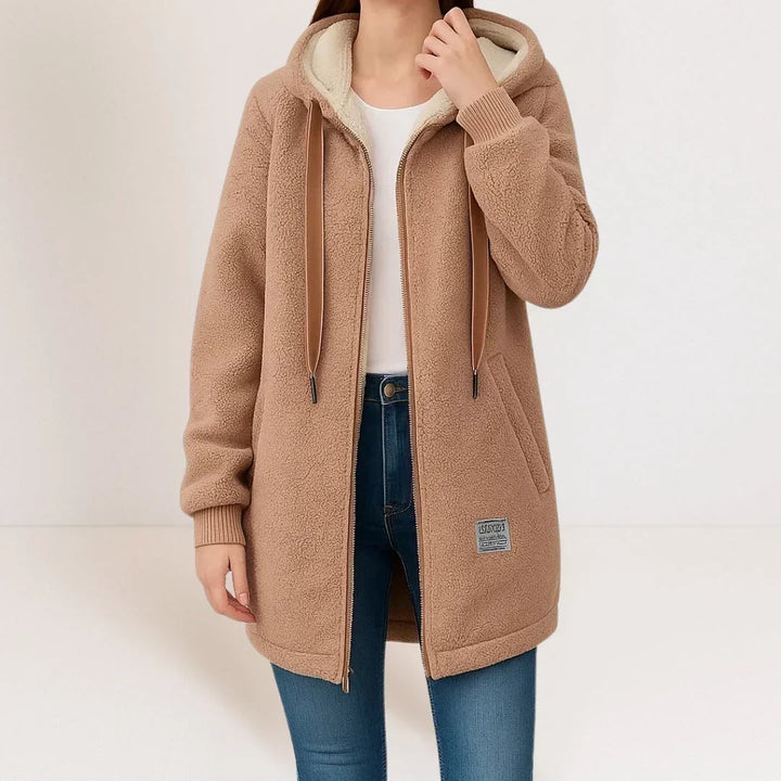 Perrine | Veste polaire à capuche