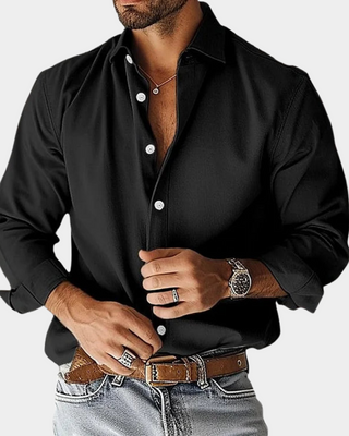Maxime | Chemise boutonnée étirement coupe slim