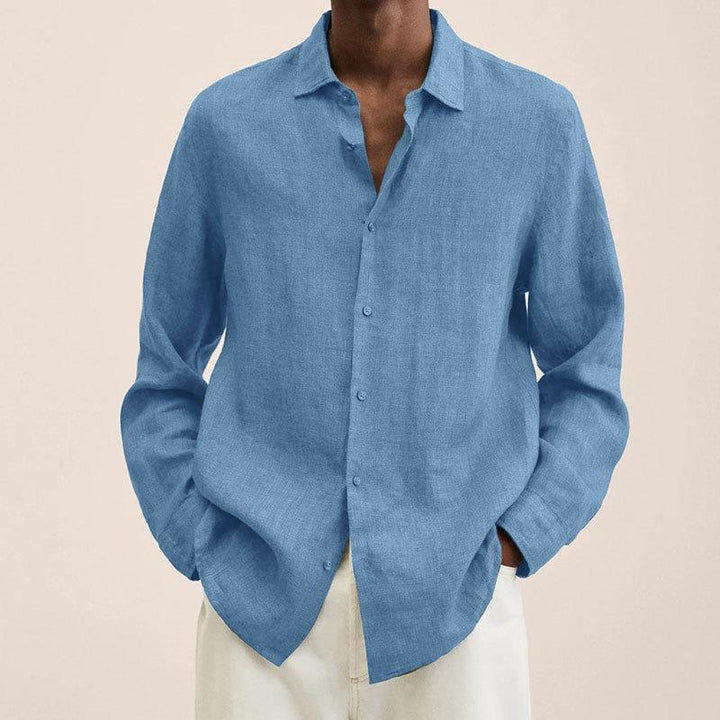 Timothée | Chemise à boutons en lin