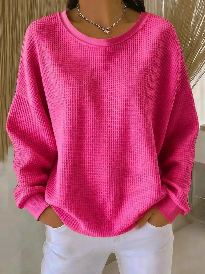 Dorothée | Pull gaufré classique