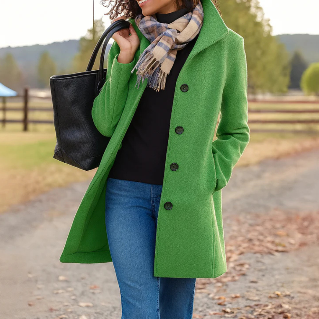 Diane | Manteau droit intemporel