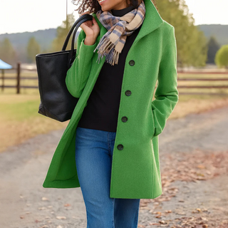 Diane | Manteau droit intemporel