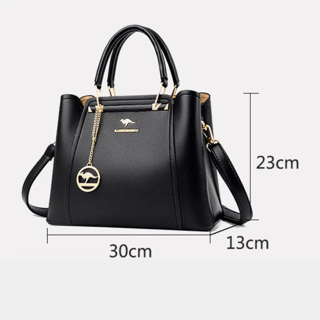 Agathe Montmartre | Sac bandoulière en cuir véritable