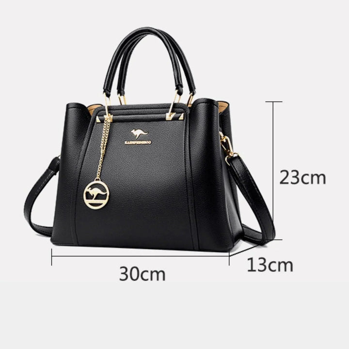 Agathe Montmartre | Sac bandoulière en cuir véritable