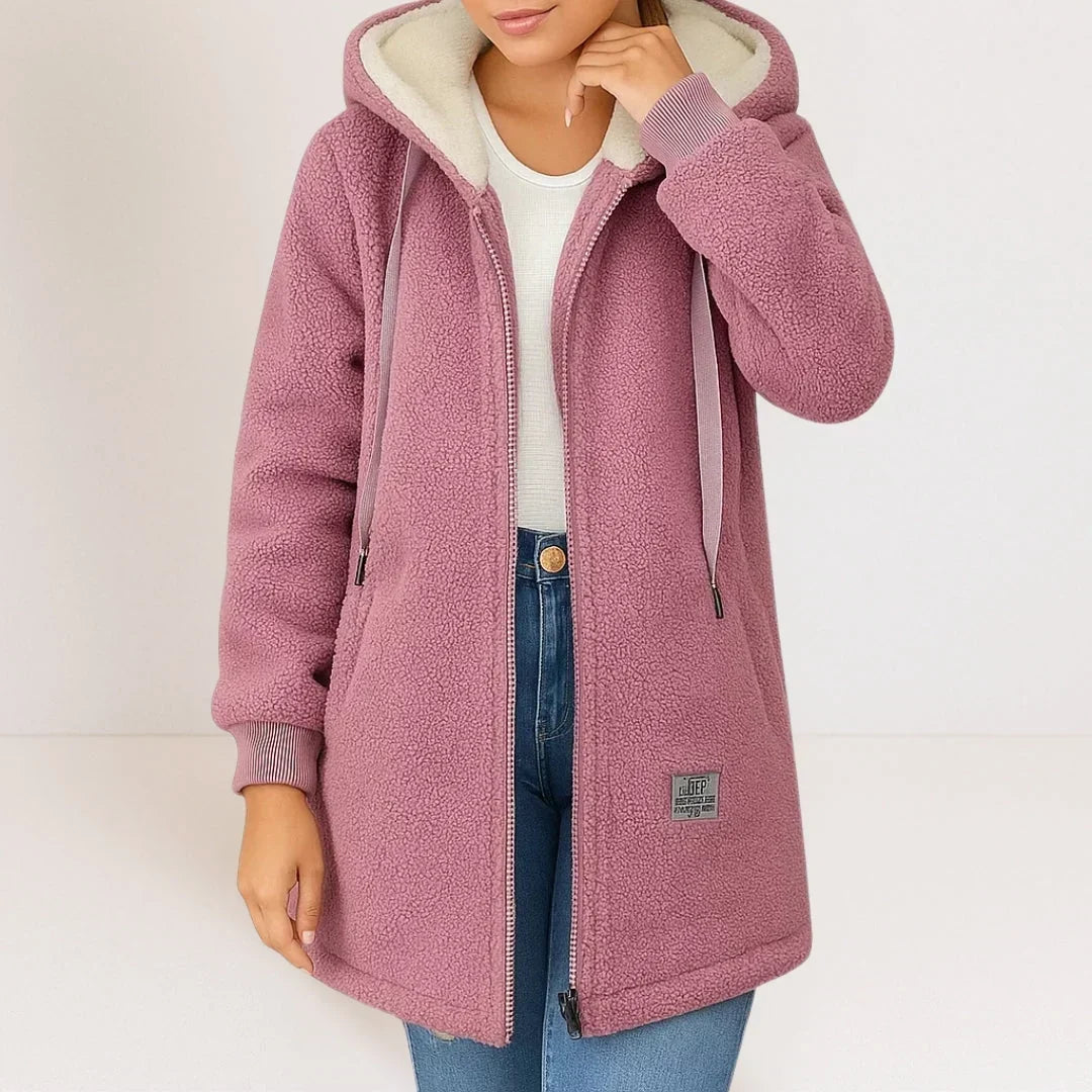 Perrine | Veste polaire à capuche