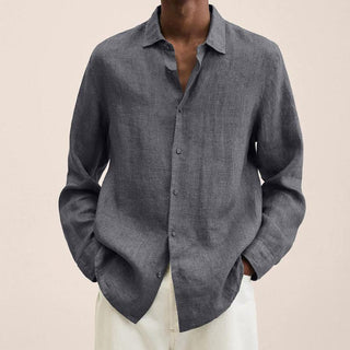 Timothée | Chemise à boutons en lin