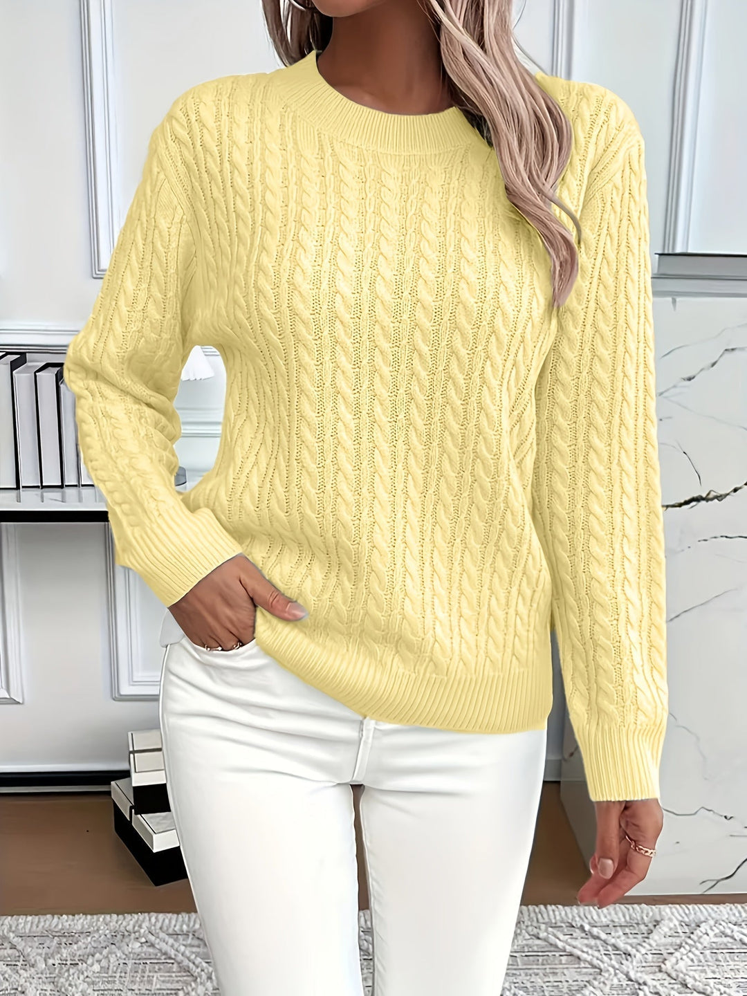Nadine | Pull chic en maille raffinée